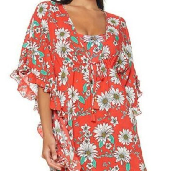 Jessica Simpson Other - NWT! Jessica Simpson Floral Swimsuit Cover Up NEW!